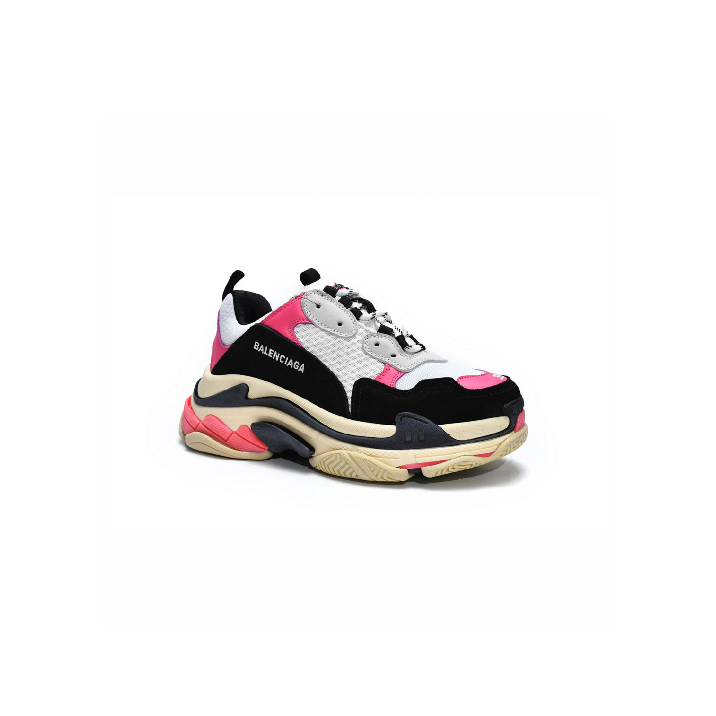 BALENCIAGA TRIPLE S BLACK PINK 524039W09O65671